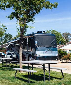 Campsite Sun Outdoors Central Coast Wine Country